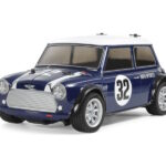 Tamiya - RC 1/10 Mini Cooper Racing Blue w/ Painted Body - incl. ESC