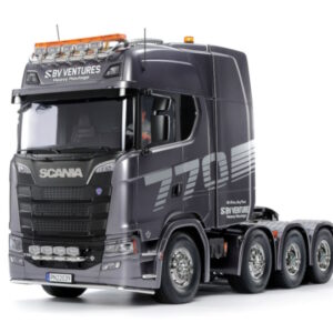 Tamiya - RC 1/14 Scania 770 S 8x4/4 (Gun Metal Edition)