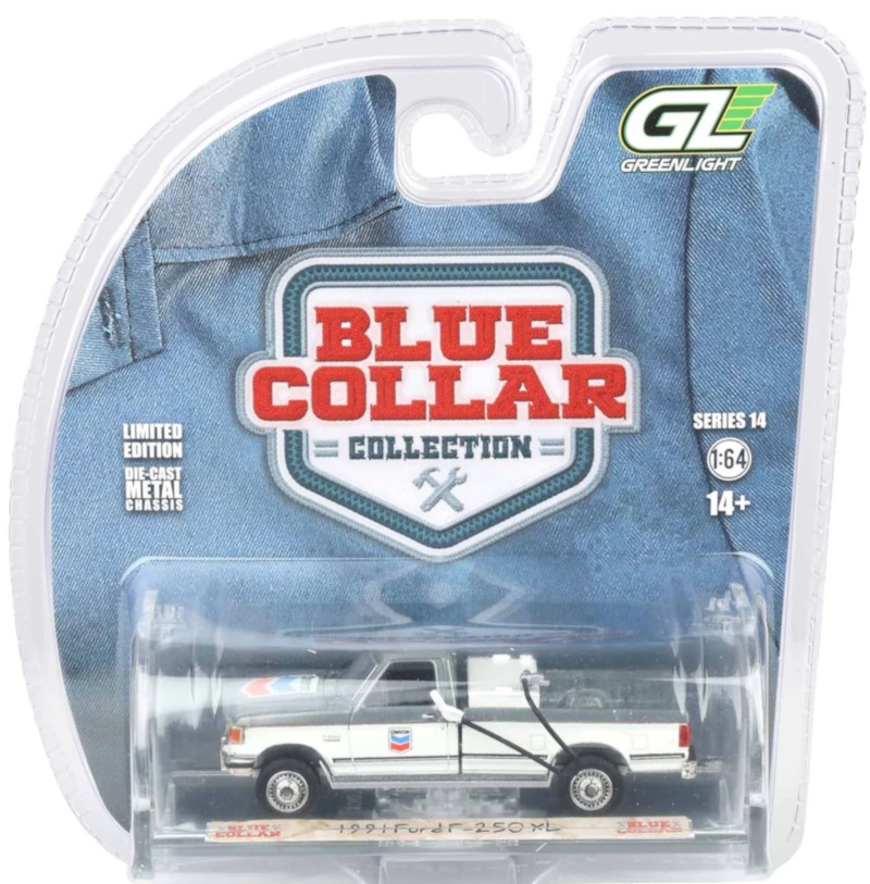 Greenlight - 1:64 1991 Ford F-250 XL - Blue Collar Collection Series 14 - Image 2