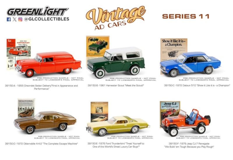 Greenlight - 1:64 1976 Ford Thunderbird - Vintage Ad Cars Series 11 - Image 3