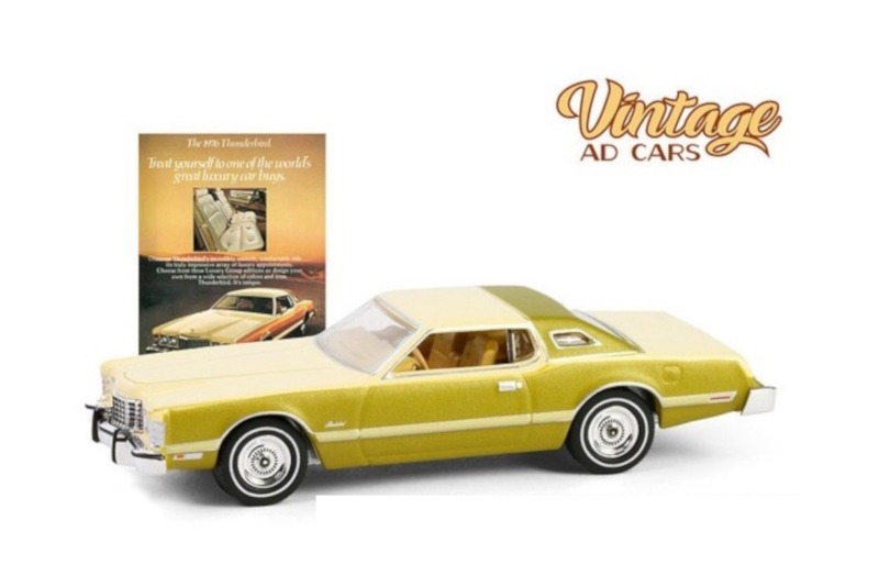 Greenlight - 1:64 1976 Ford Thunderbird - Vintage Ad Cars Series 11