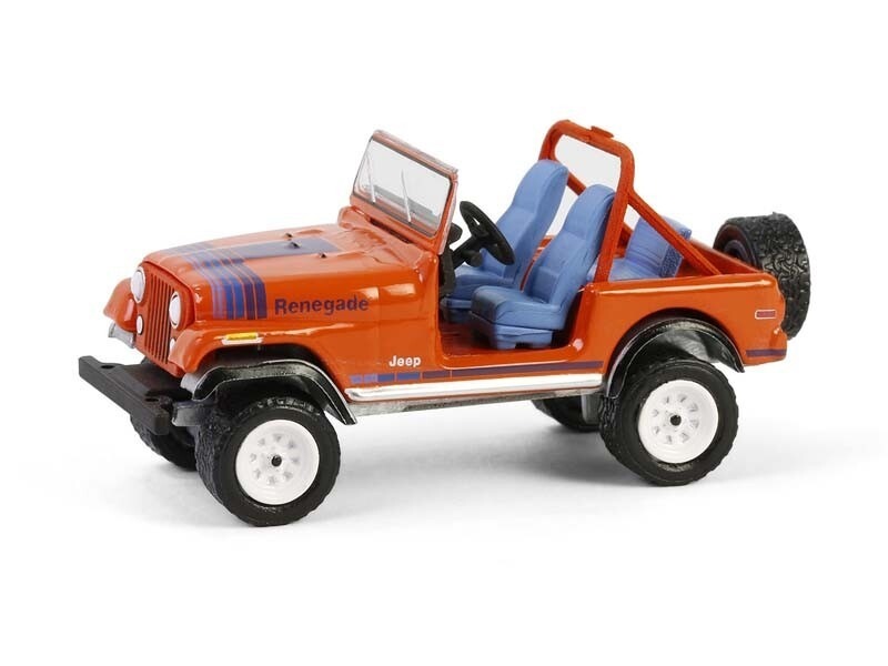 Greenlight - 1:64 1979 Jeep CJ-7 Renegade - Vintage Ad Cars Series 11