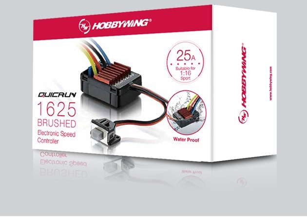 Hobbywing - QuicRun 1625 Brushed 25A ESC - Image 3