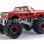 Greenlight - 1:64 1990 Dodge RAM D250 - Cyborg - Kings of Crunch Series 16