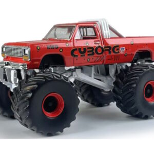 Greenlight - 1:64 1990 Dodge RAM D250 - Cyborg - Kings of Crunch Series 16