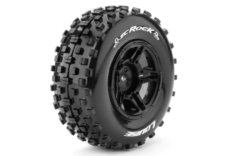 Louise RC - SC-ROCK 1/10 Short Course Tire Set (2pcs)