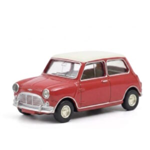 Norev - 1:54 Mini Cooper S 1964 Tartan Red & White Roof