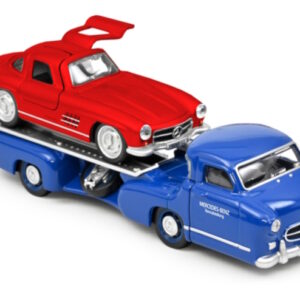 Norev - 1:64 Mercedes-Benz Renntransporter + Mercedes-Benz 300 SL 1955