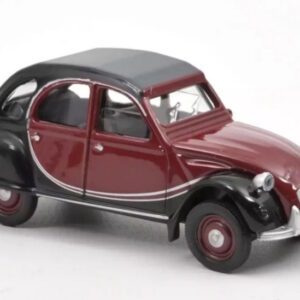 Norev - 1:54 Citroen 2CV Charleston 1987 Delage Red  & Black