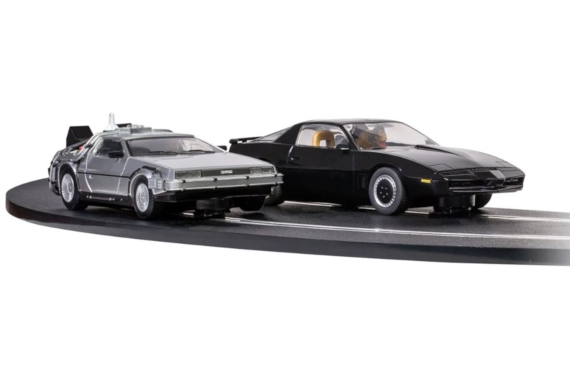 Scalextric - Back to the Future vs Knight Rider Retro Race Set - Image 2