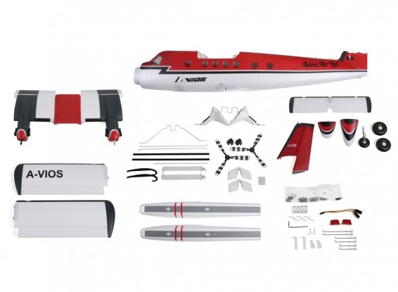 AVIOS - Twin Otter (PNF) Scale Twin-Engine STOL Plane - Image 9