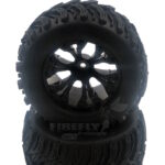 HNR - 1/10 Monster Truck Wheel - HNR Mars - 12mm Hex (1pr/2pcs)