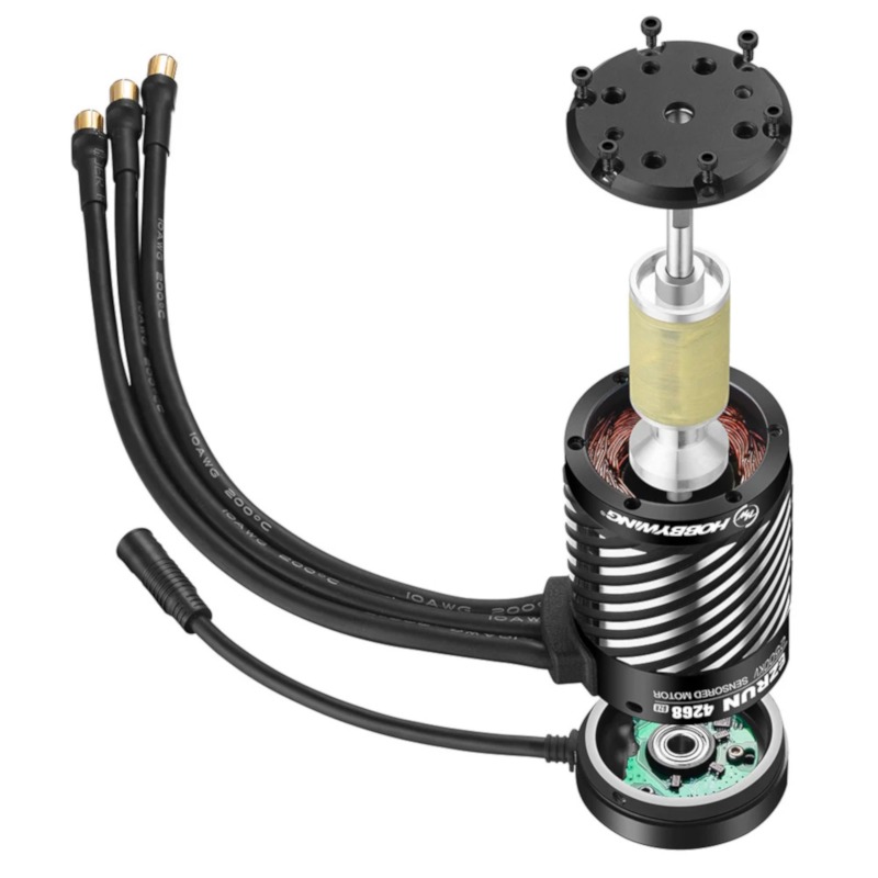 Hobbywing - EZRUN 4268SD 2500KV Black G2R Sensored Brushless Motor - Image 4