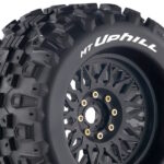 Louise RC - MT-UPHILL 1/8 Truck Tire - Mounted - Black (1 Pair)