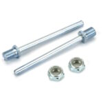 DU-BRO - 1/4" Dia. x 3-3/8" Long Spring Steel Axle Shaft (2pcs)